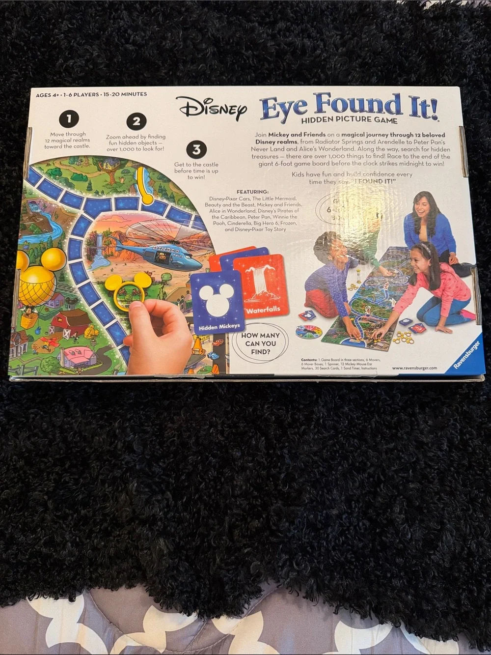 Ravensburger Disney Eye Found It! Hidden Picture Game - White/Blue Artwork